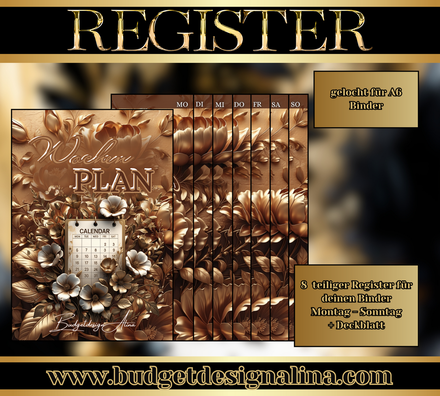 Register "Wochenplan"