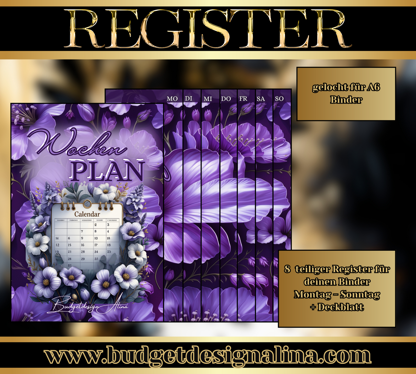 Register "Wochenplan"