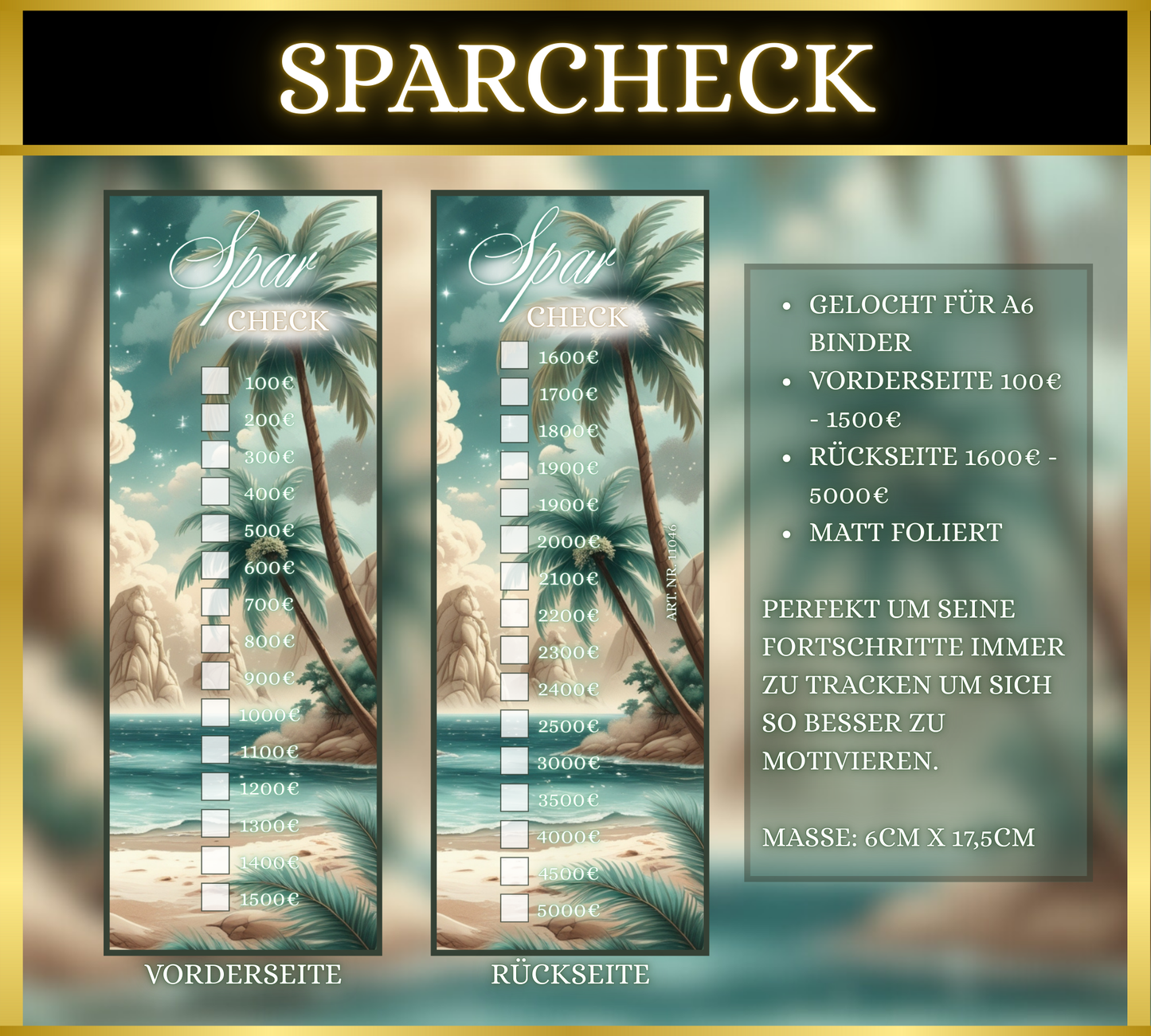Sparcheck - Urlaub