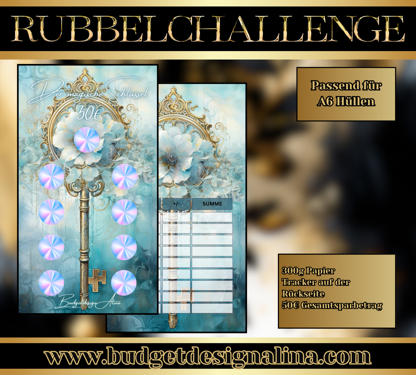 Der magische Schlüssel Rubbelchallenge