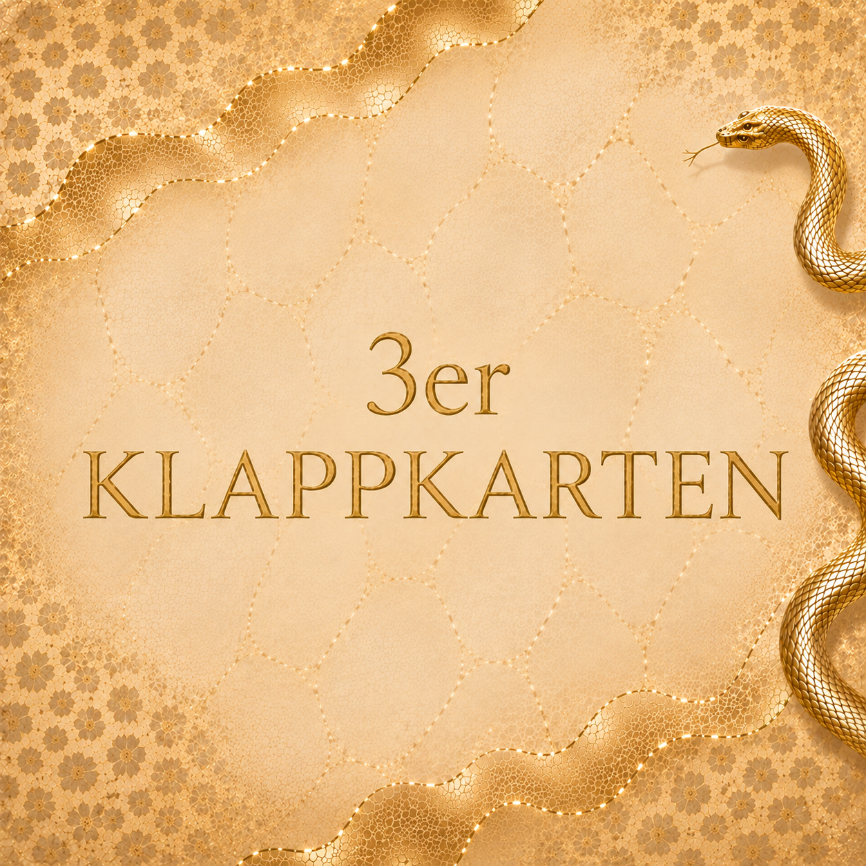 A6 3ER KLAPPKARTEN