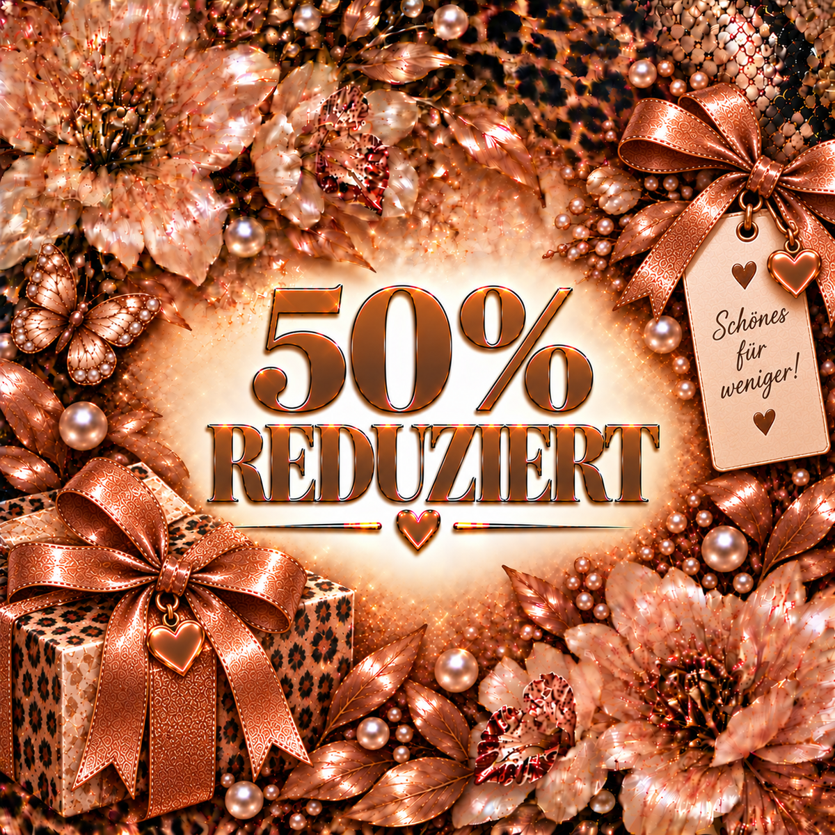 50% REDUZIERT