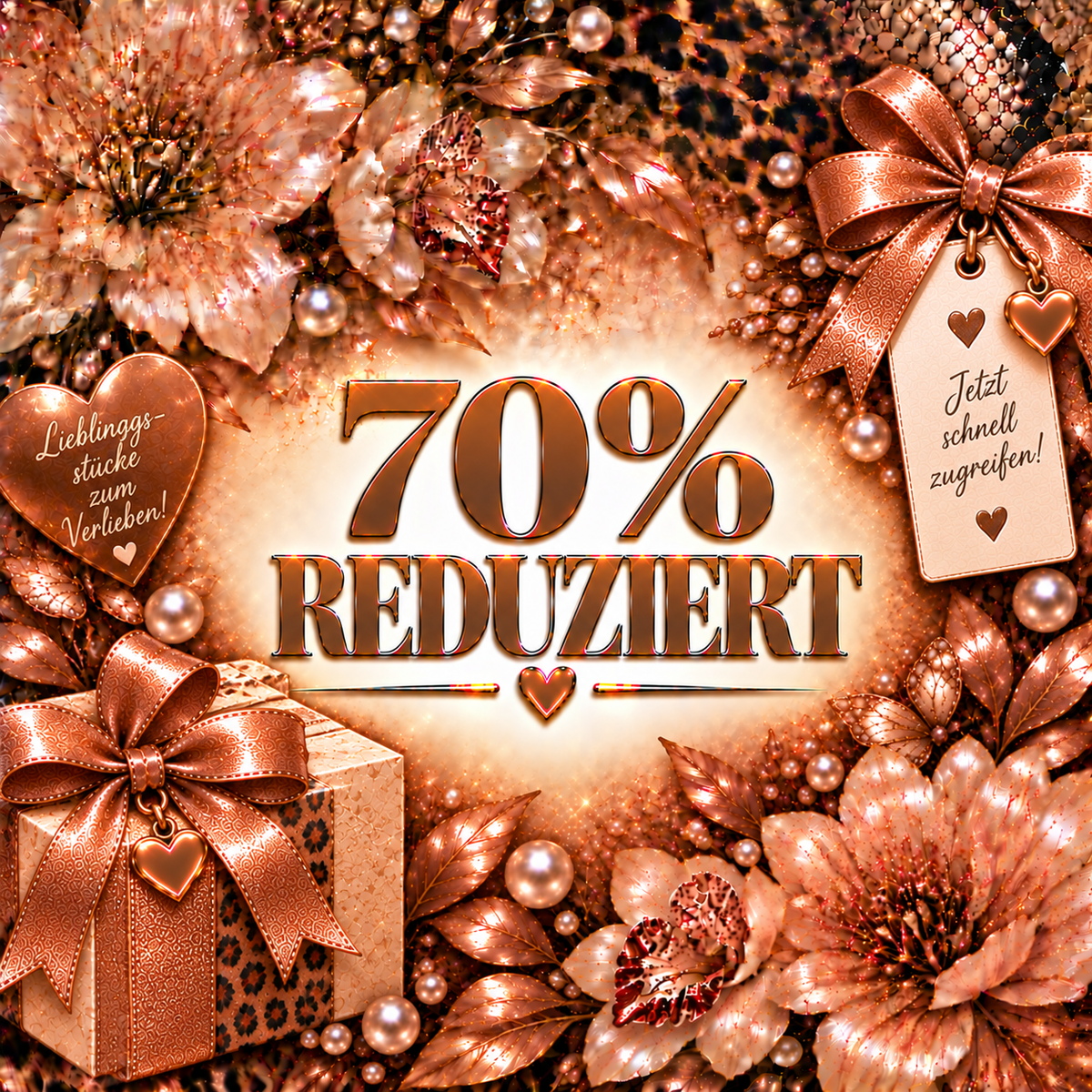 70% REDUZIERT