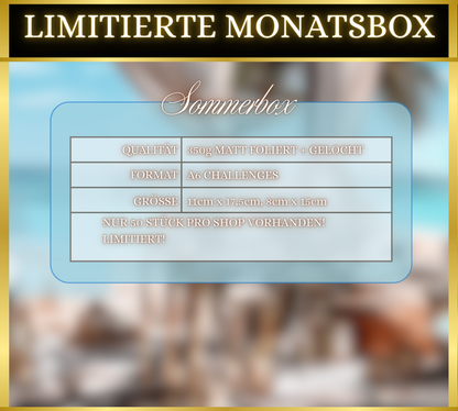 Juni - Monatsbox ISALINA - Kooperation Isa Studio & BDA (Kopie)