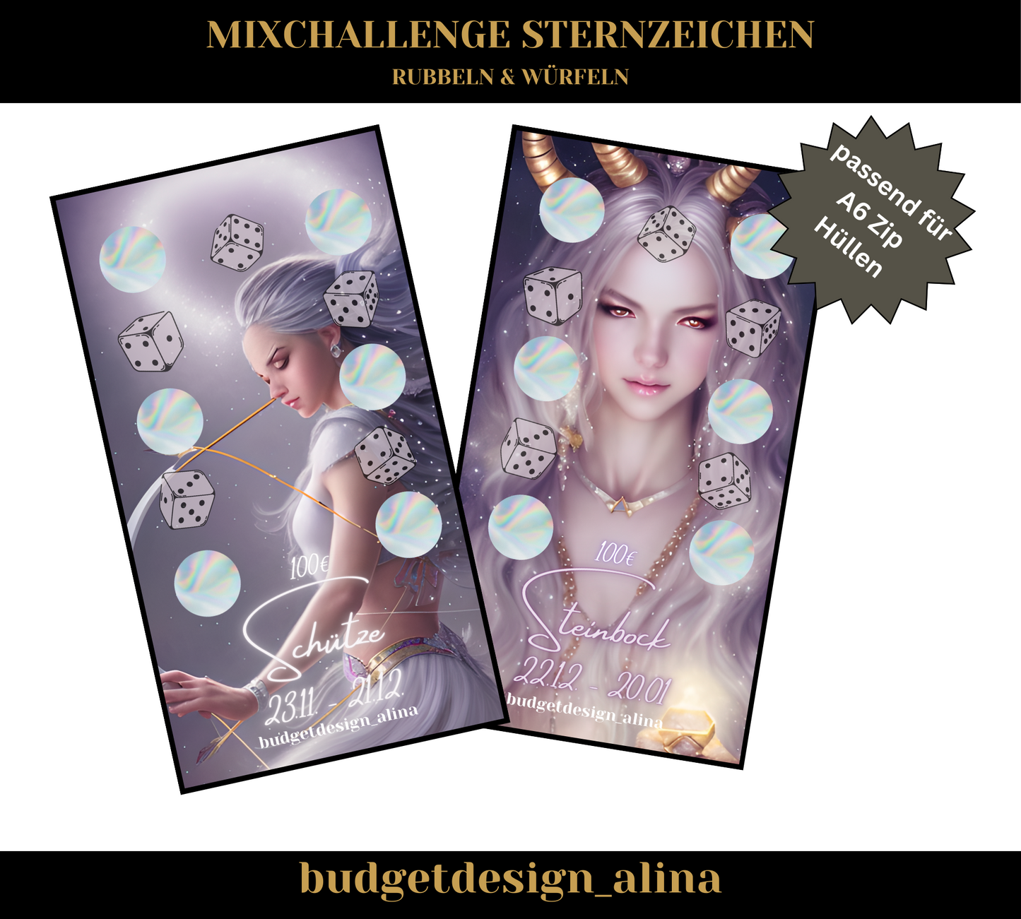 Sternzeichen Mixchallenge