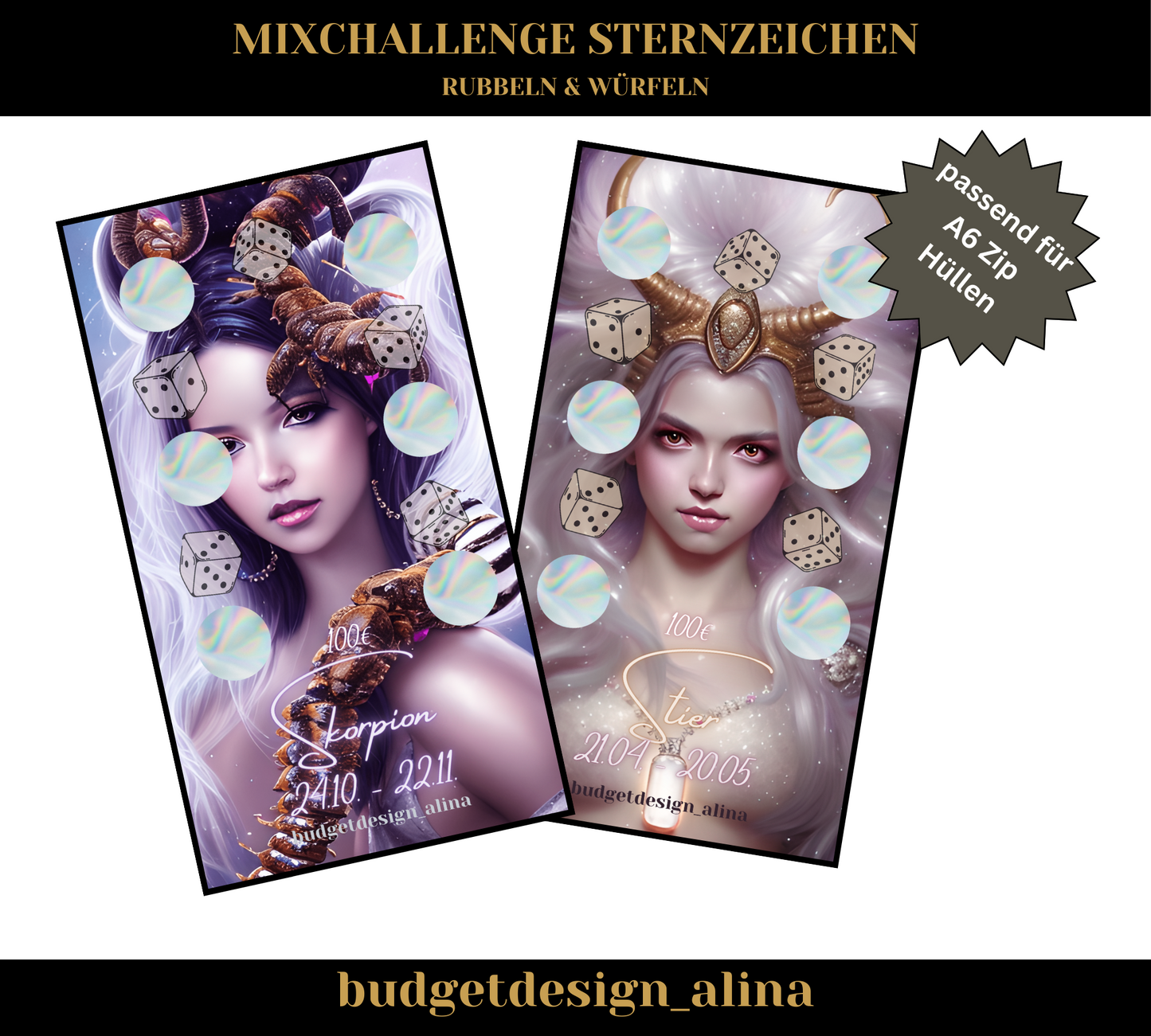 Sternzeichen Mixchallenge