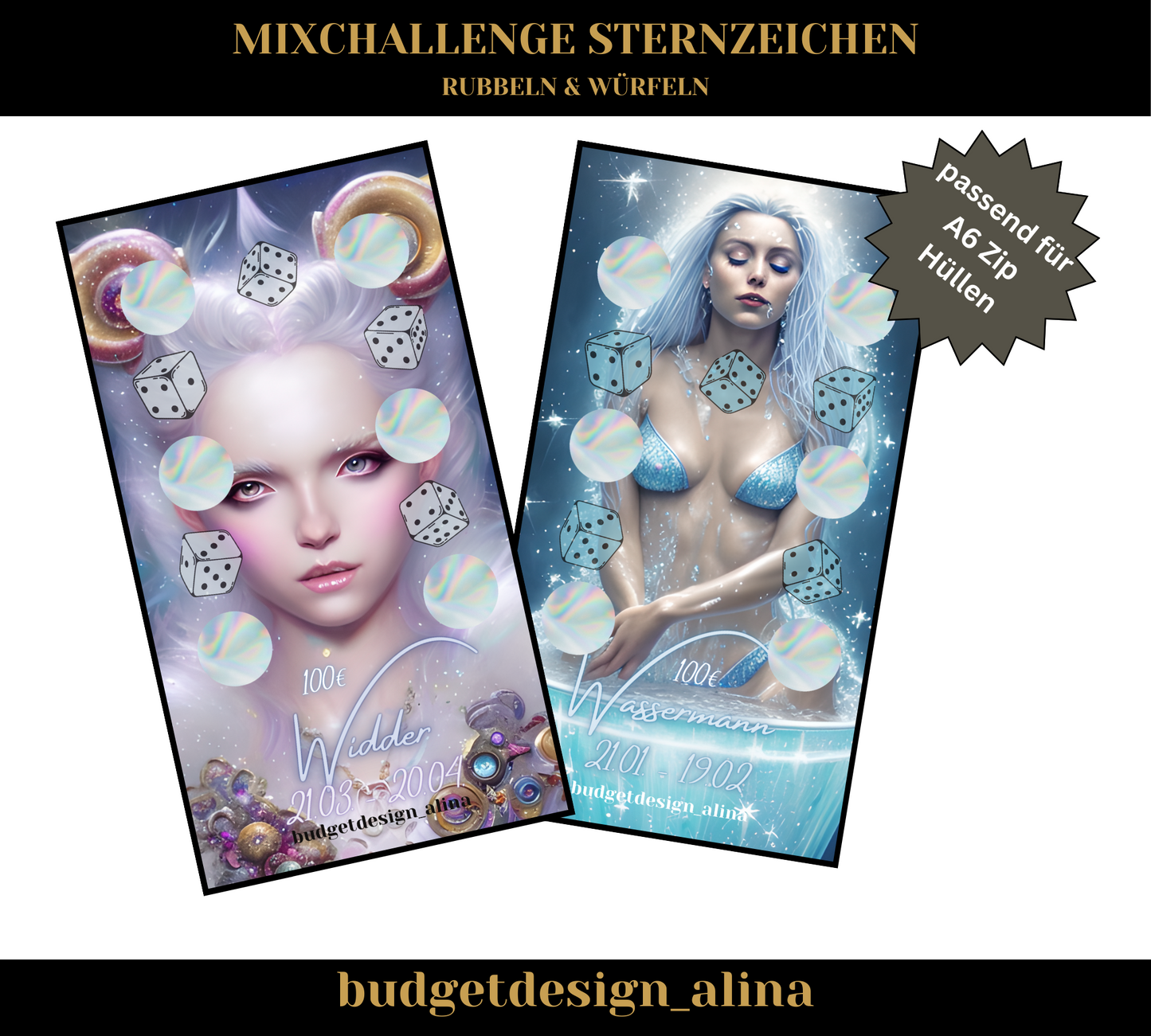 Sternzeichen Mixchallenge