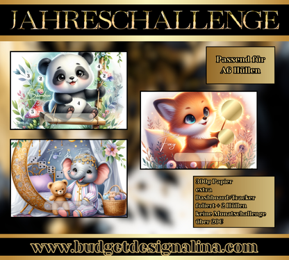 Mini Jahreschallenge Sweet Animals