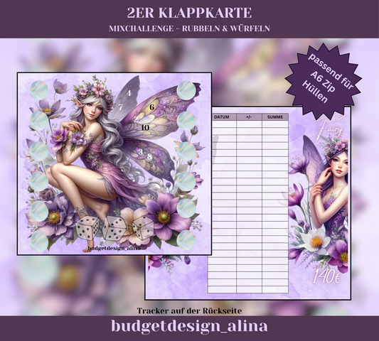 Fairytale 2er Klappkarte Mixchallenge