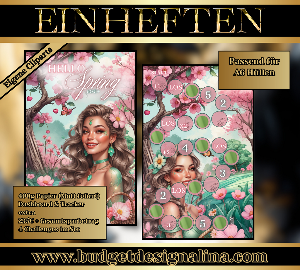 4 Jahreszeiten Set (4 Seasons) zum einheften
