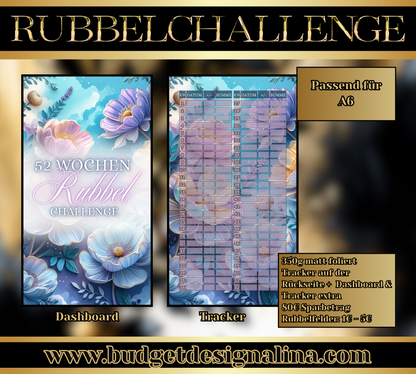 52 Wochen Rubbelchallenge zum einheften