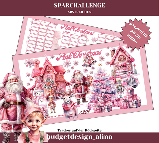 Pink Christmas Sparchallenge