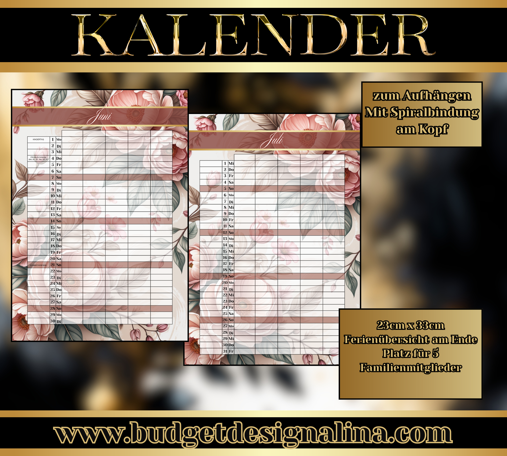 Familienplaner - Kalender 2026
