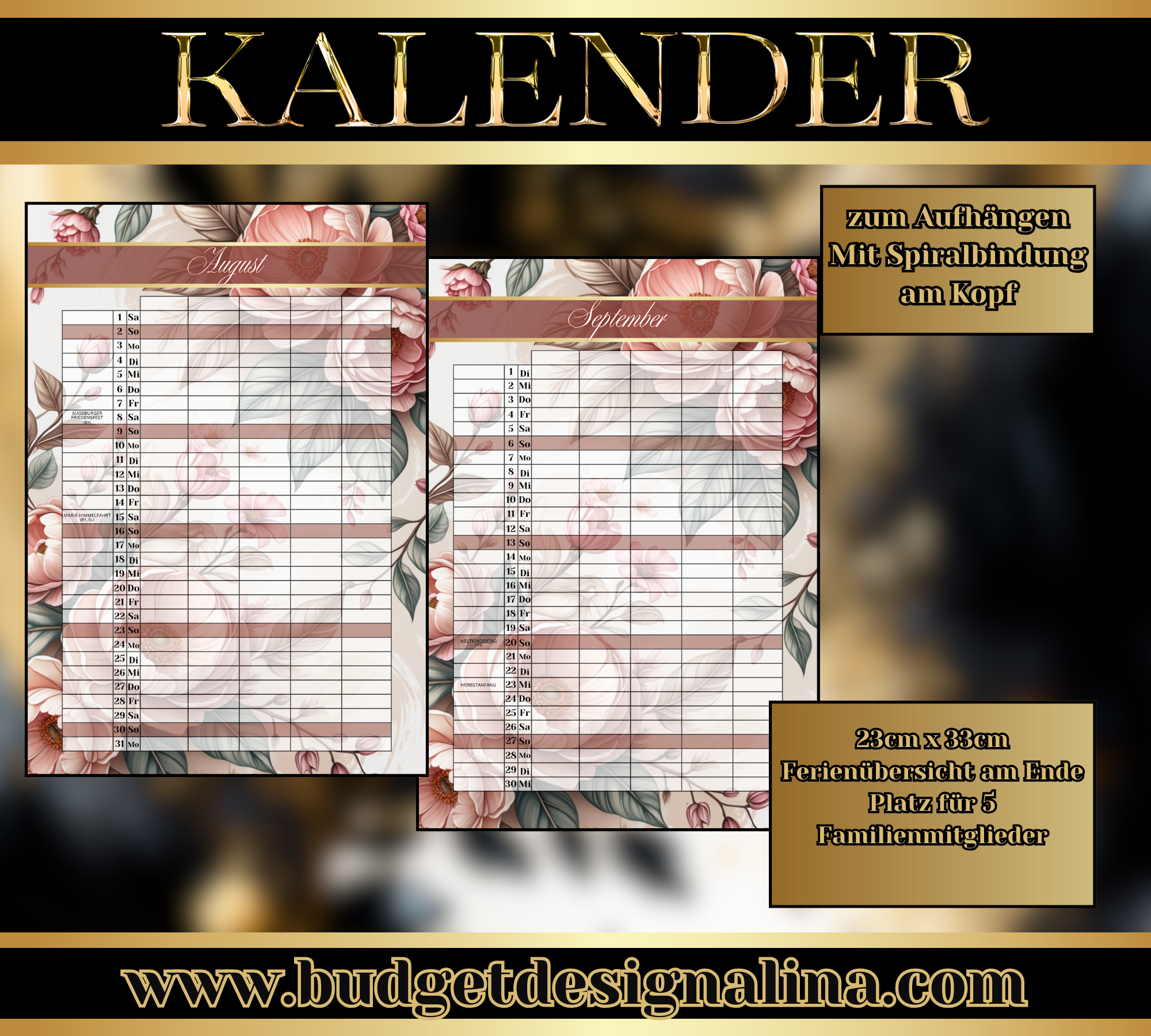 Familienplaner - Kalender 2026