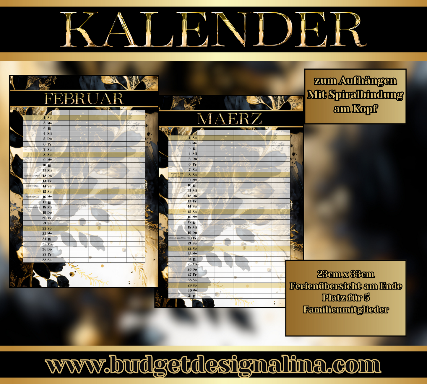 Familienplaner - Kalender 2026