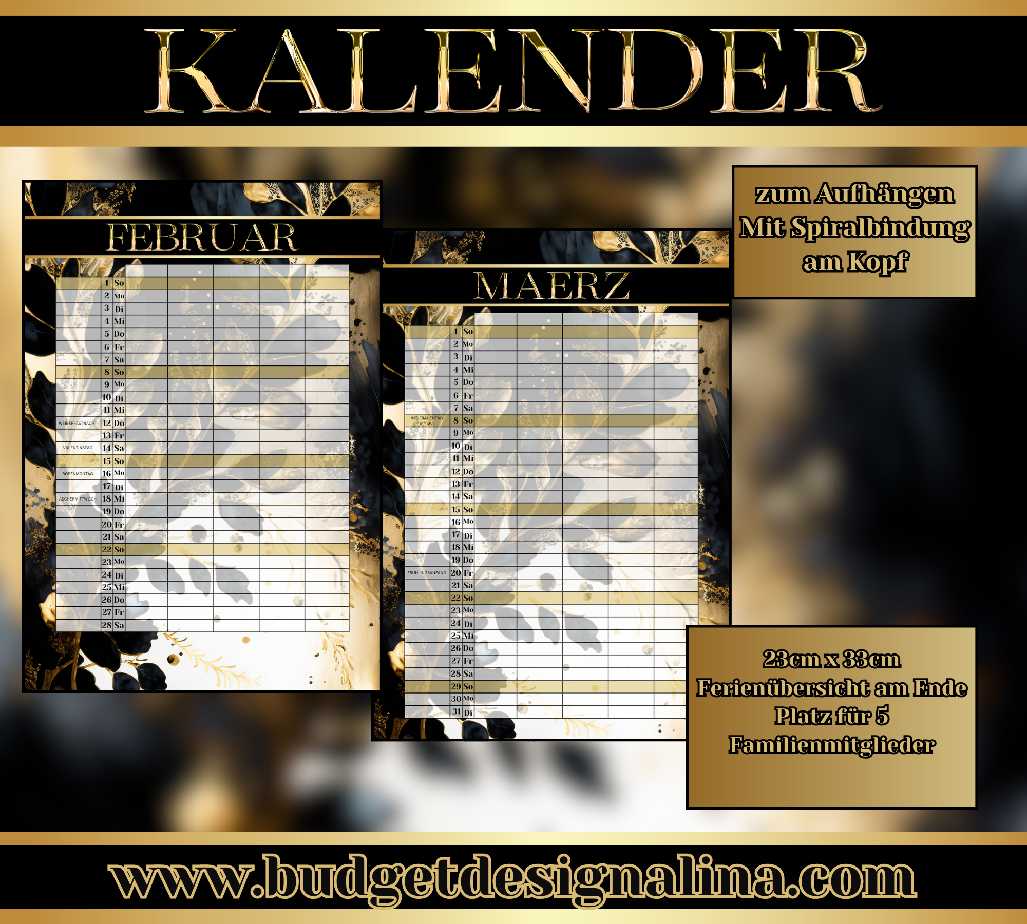 Familienplaner - Kalender 2026