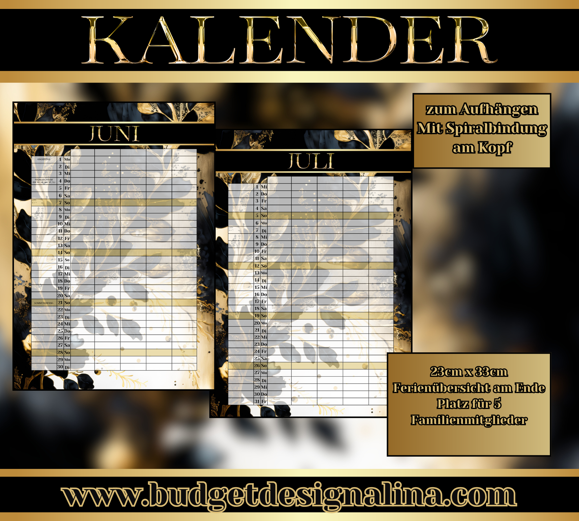 Familienplaner - Kalender 2026