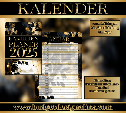 Familienplaner - Kalender 2025