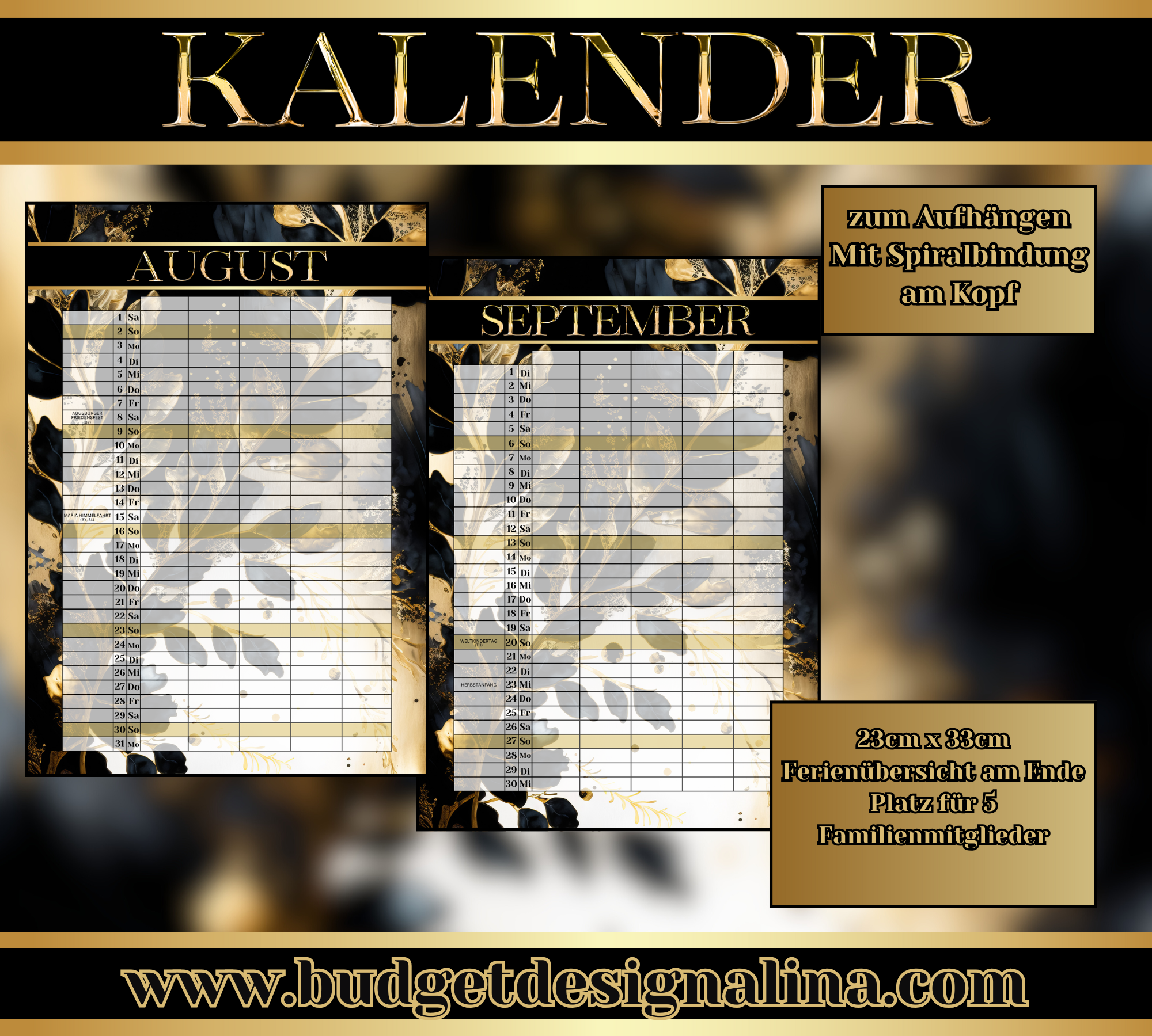 Familienplaner - Kalender 2026