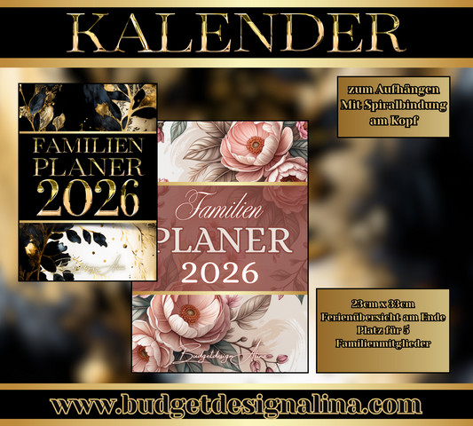 Familienplaner - Kalender 2026