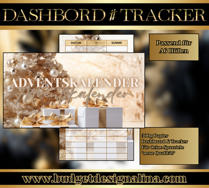 ABVERKAUF Dashboards & Tracker im Set für deine Sparziele