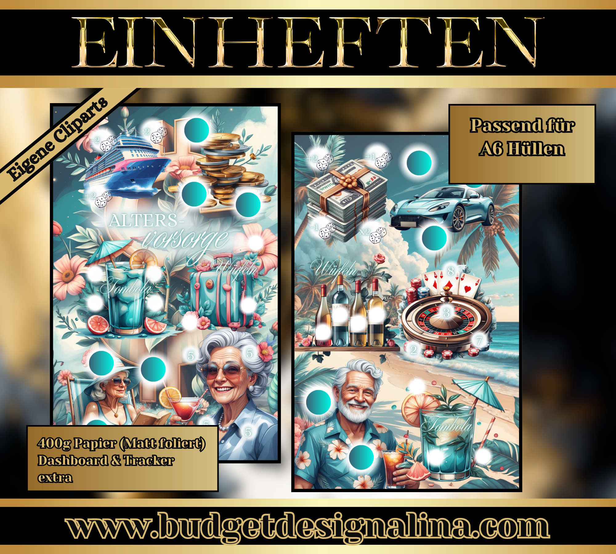 Altersvorsorge - Mini Jahreschallenge/Einheftchallenge