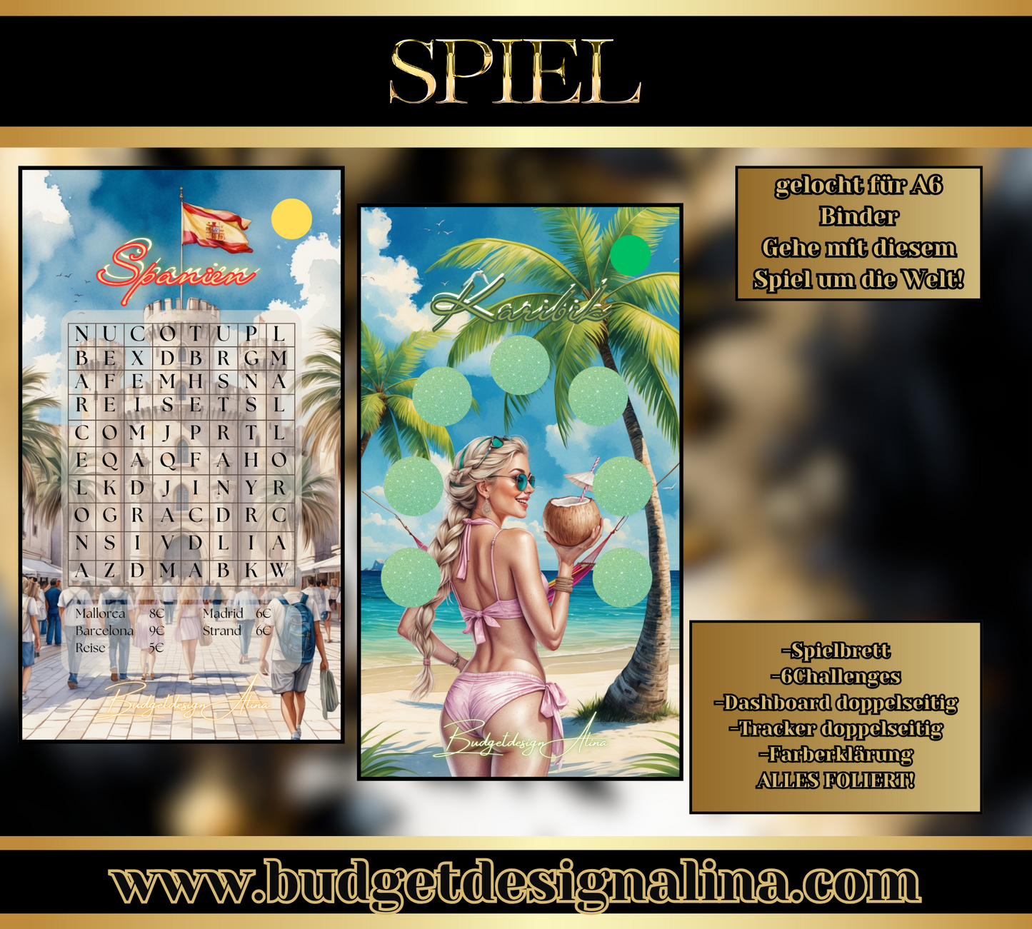 Around the World Sparspiel (komplett foliert)