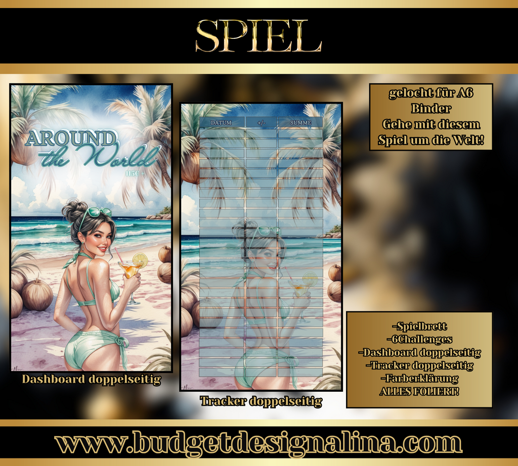 Around the World Sparspiel (komplett foliert)