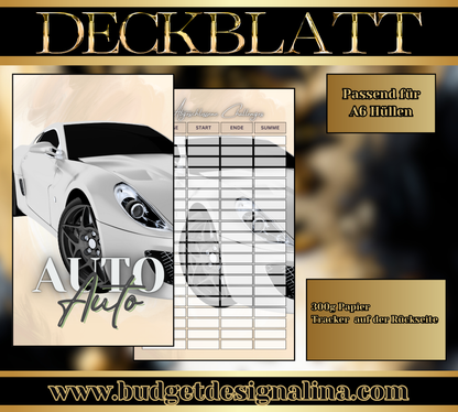 ABVERKAUF Deckblätter für deine Sparziele