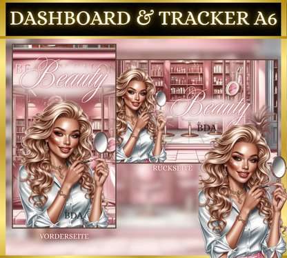 A6 Dashboard & Tracker MATT foliert - Beauty