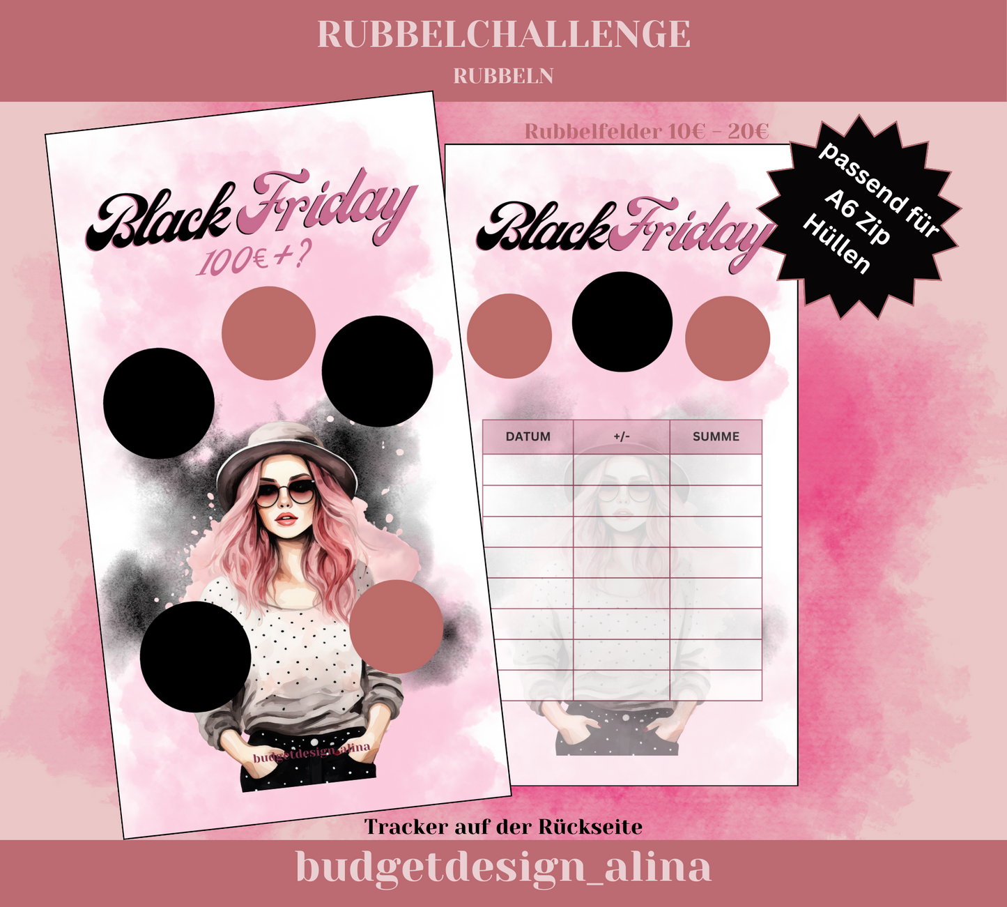 Black Friday Rubbelchallenge