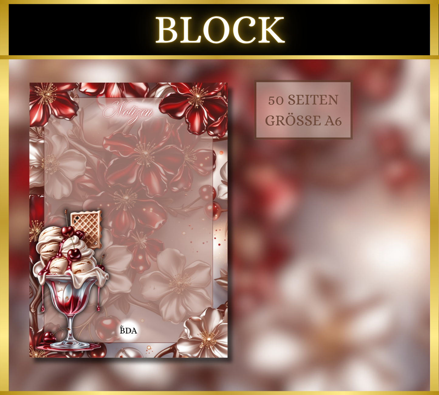 Block Cherry Ice A6