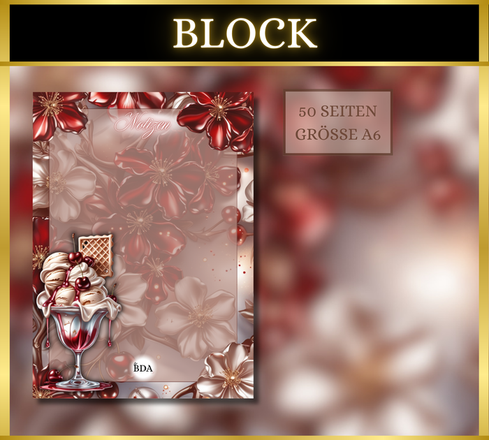 Block Cherry Ice A6