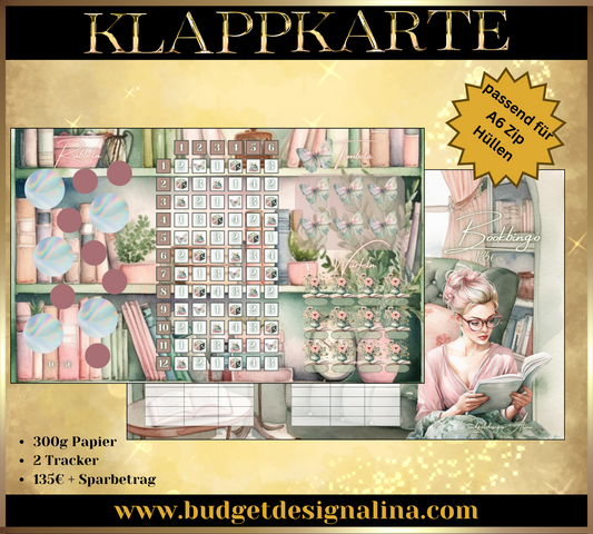 Bookbingo 3er Klappkarte