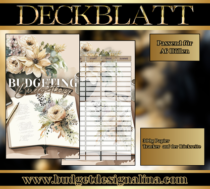ABVERKAUF Deckblätter für deine Sparziele