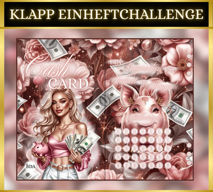 Cash Card Klappkarte zum Einheften