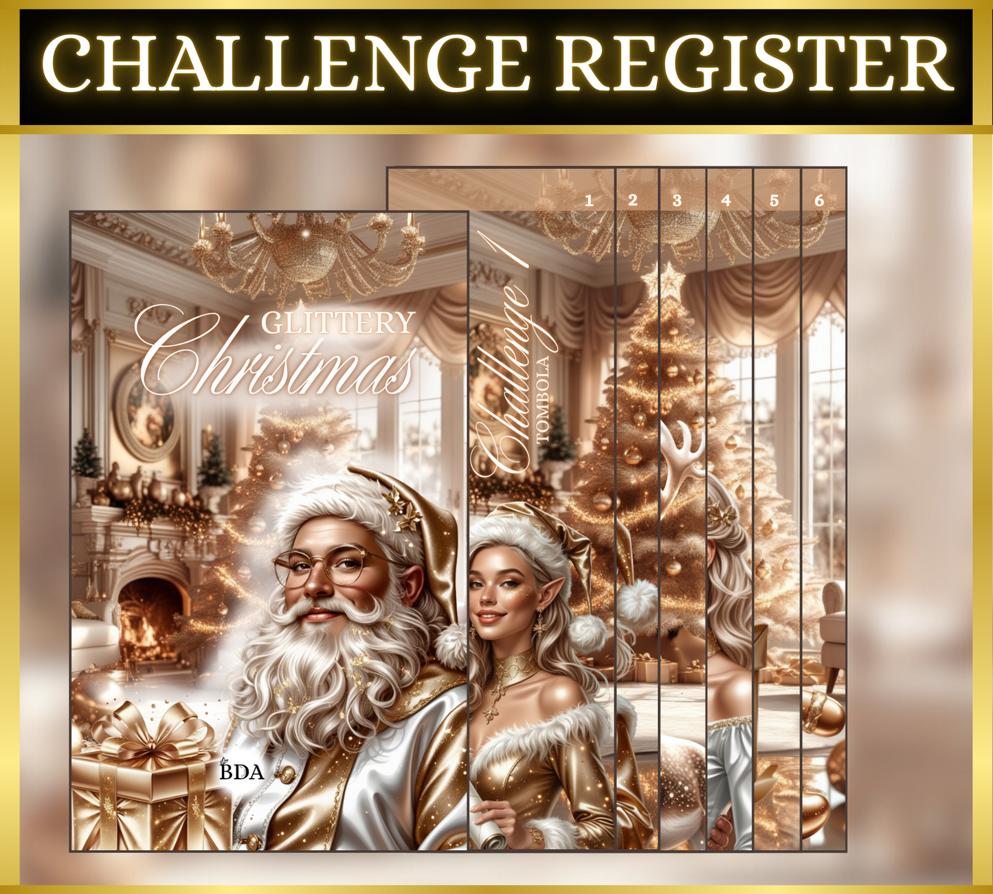 Register Challenges "Weihnachten" - Glittery Christmas
