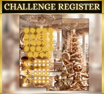 Register Challenges "Weihnachten" - Glittery Christmas
