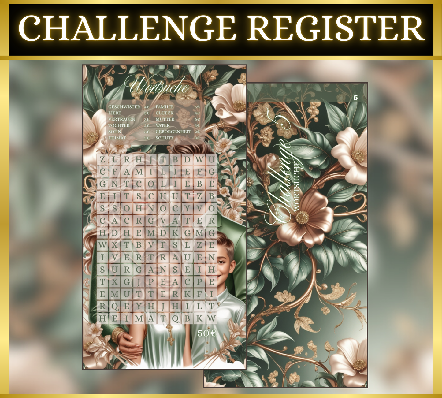 Register Challenges "Familie" - Lovely Family