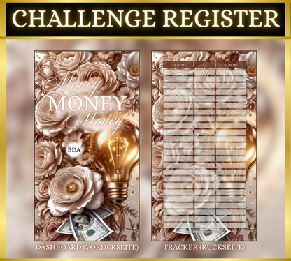 Register Challenges "Nachzahlungen" - Money Money Money