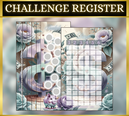 Register Challenges "Notgroschen" - Money Puffer