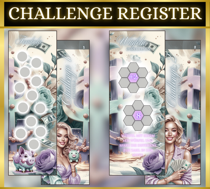 Register Challenges "Notgroschen" - Money Puffer