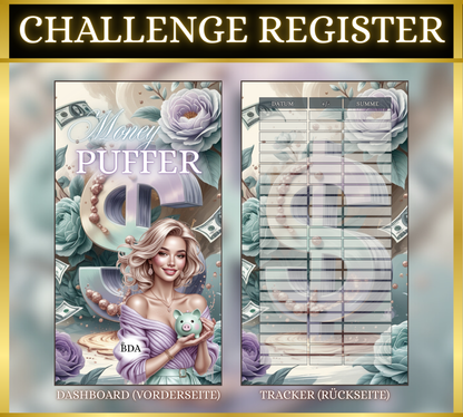 Register Challenges "Notgroschen" - Money Puffer