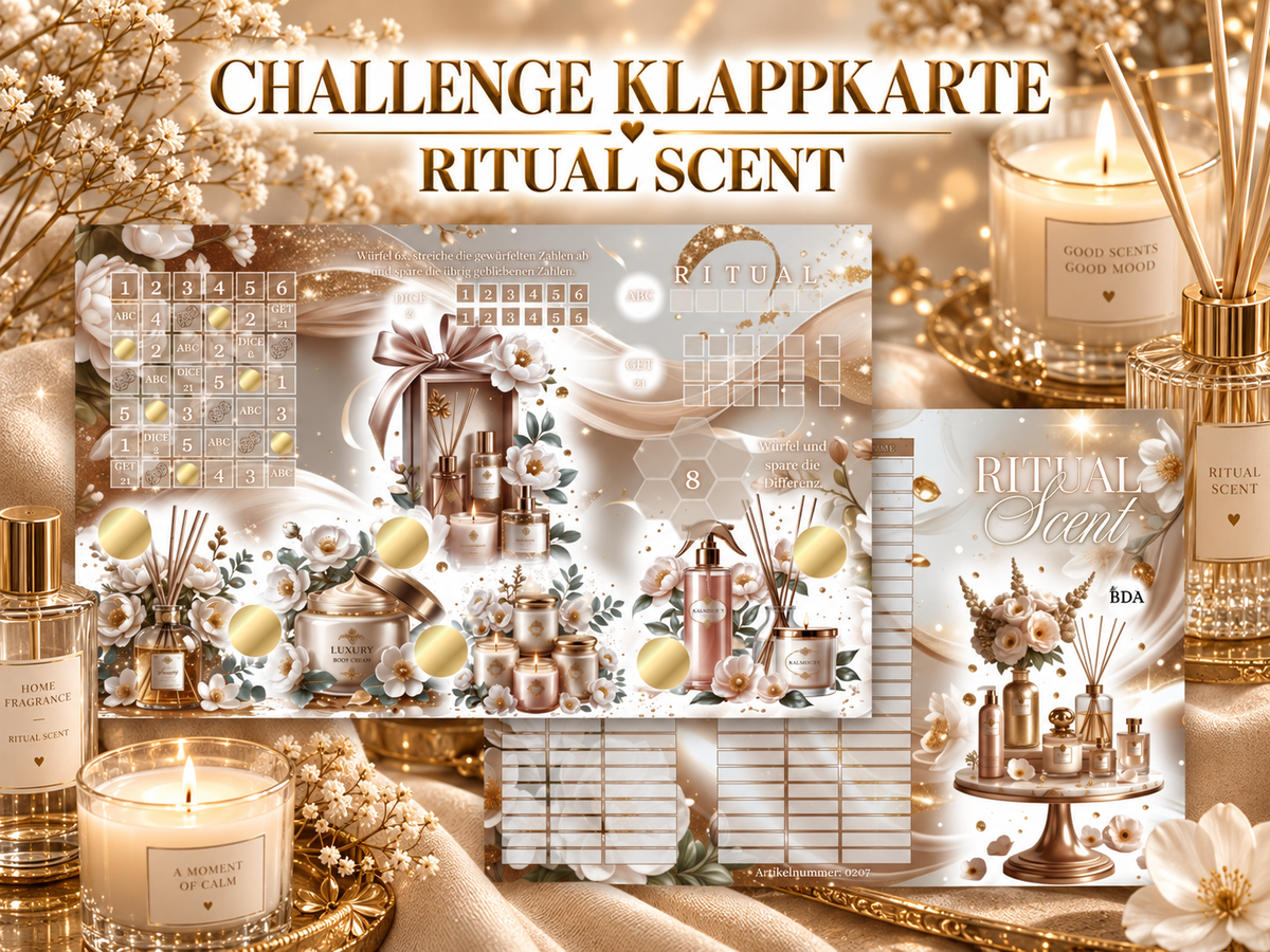 Ritual Scent 3er Klappkarte