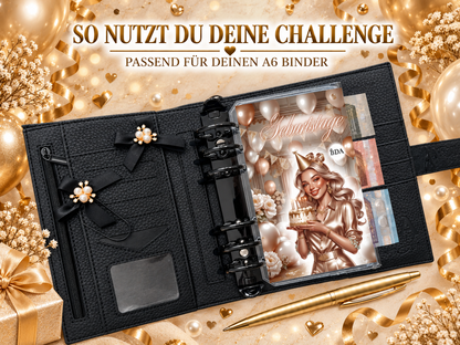 A6 Deckblatt MATT foliert - Geburtstage