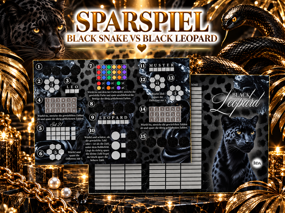 Black Snake vs Black Leopard Sparspiel