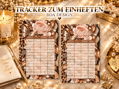 BDA Tracker zum einheften