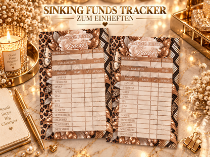 BDA Sinking Funds Tracker zum einheften