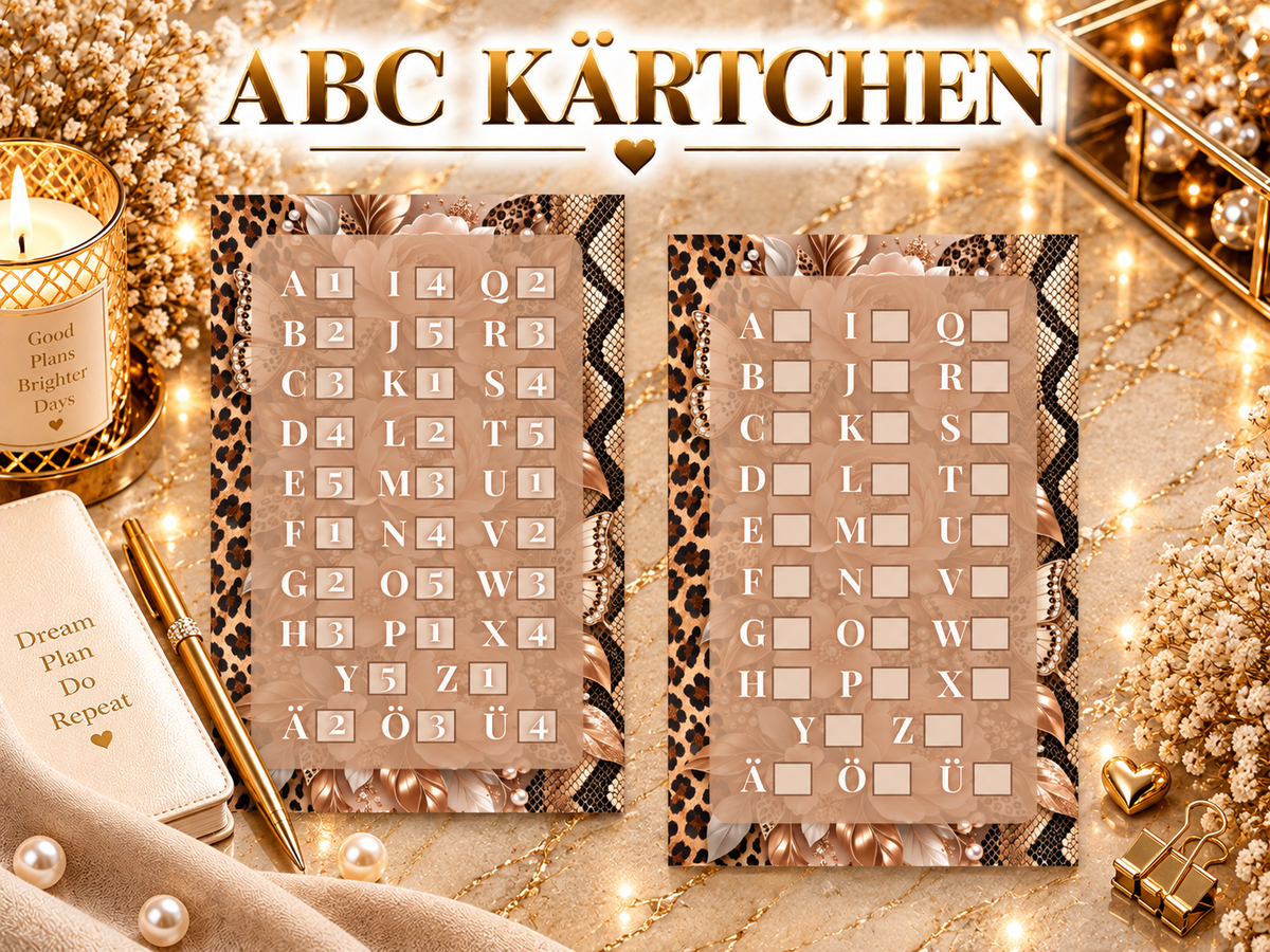 BDA ABC Kärtchen