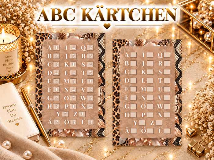 BDA ABC Kärtchen